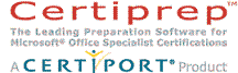 Certiprep Practice Exam for Microsoft Office Specialist (MOS) 模擬試題和線上學習課程