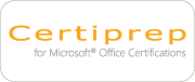 Certiprep for Microsoft Office Specialist 2010 (MOS 2010) 模擬試題
